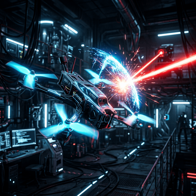 FPV Drone Laser Defense