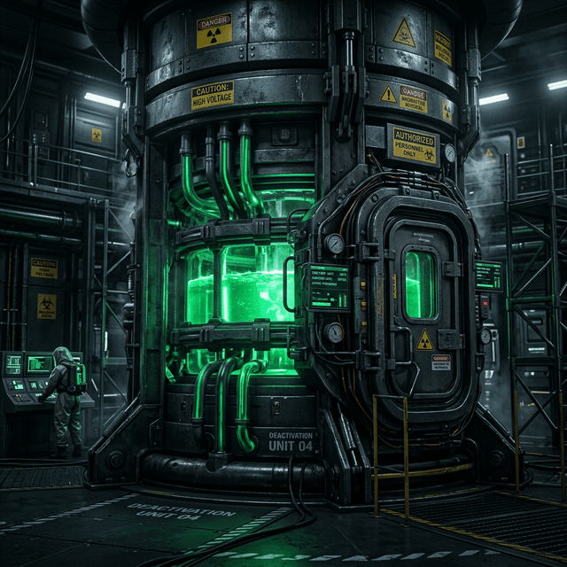 Radioactive Waste Deactivation