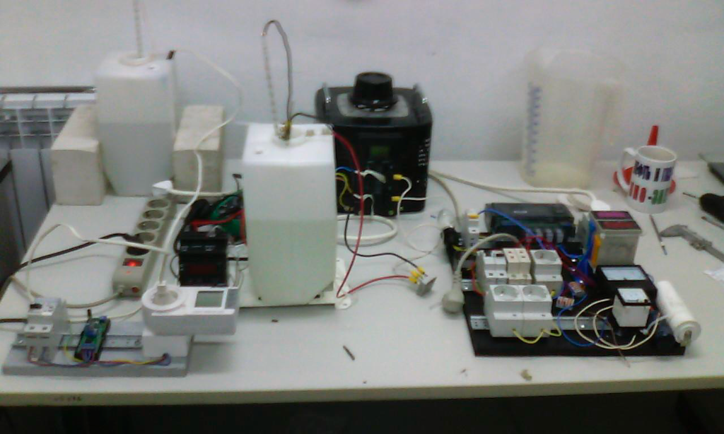 Установка с измерительной аппаратурой